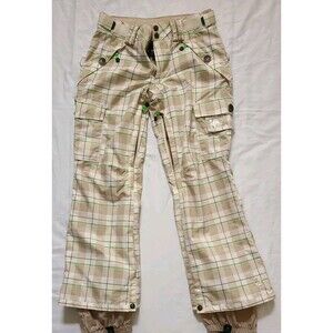 Sessions Terrain Women Snowboard Ski Pants Nylon Zipper Pockets Med Slopes